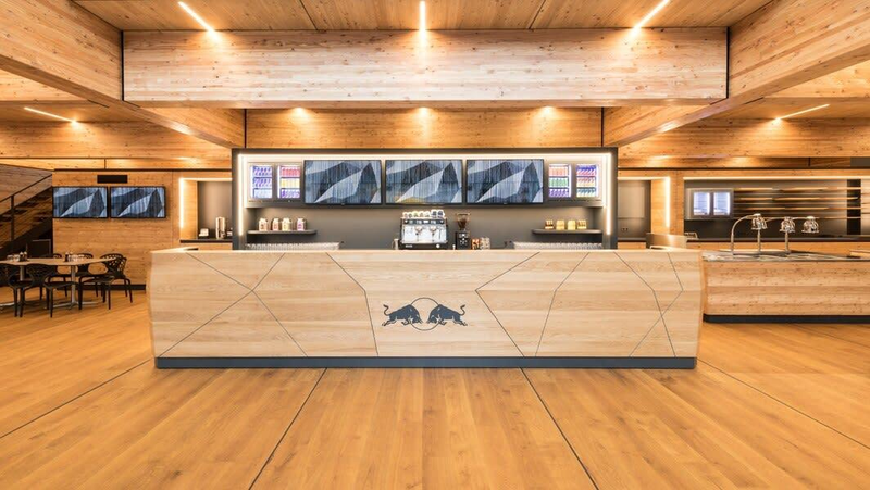 Illustration for article titled Red Bull Racing's New F1 Motorhome Is Nicer Than Every House I've Ever Been In